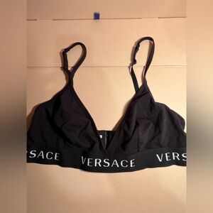 Versace Black Women's Bralette size 5 🎩🎩🎩🎩🎩🎩🎩🎩🎩🎩🎩🎩🎩🎩🎩🎩🎩🎩🎩🎩🎩